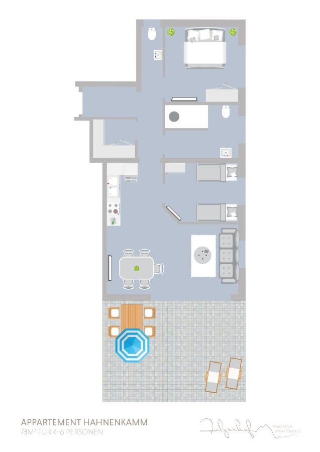 Panorama Appartements Filzerhof เคิร์ชแบร์ก อิน ทิโรล ภายนอก รูปภาพ